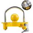 Trailer Lock Universal Coupler Ball Lock Fits 17/8", 2", and 25/16