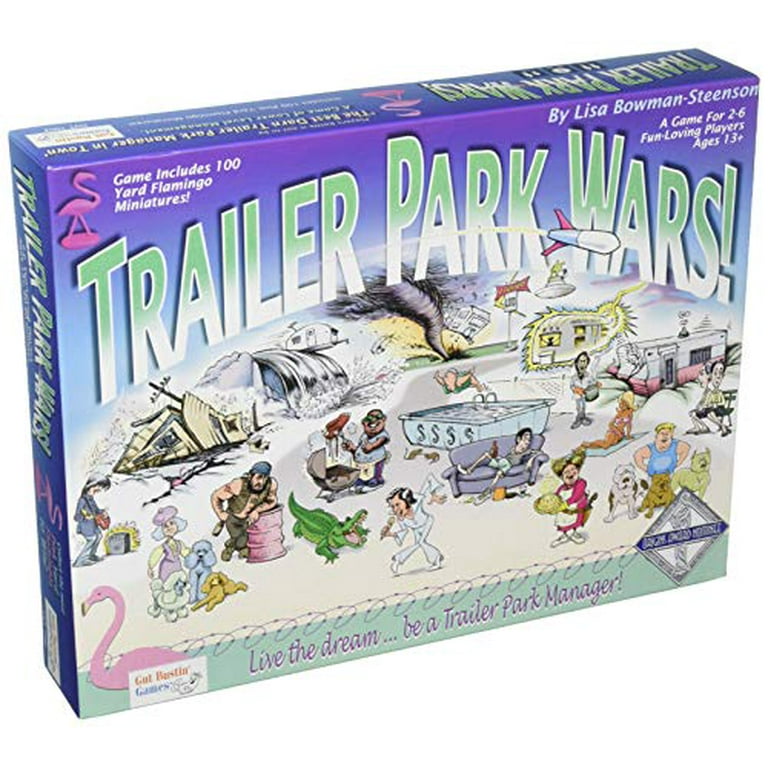  Gut Bustin' Games Trailer Park Wars for 14 years and older :  Toys & Games