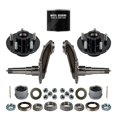 thumbnail image 1 of The Trailer Parts Outlet - #84 Weld-On Spindle With Flange for 3500 lb Trailer Axles - 1 3/4" Diameter (4" Drop), Upgrade to Weld Your Own Idler Axle Kit, 1 of 4