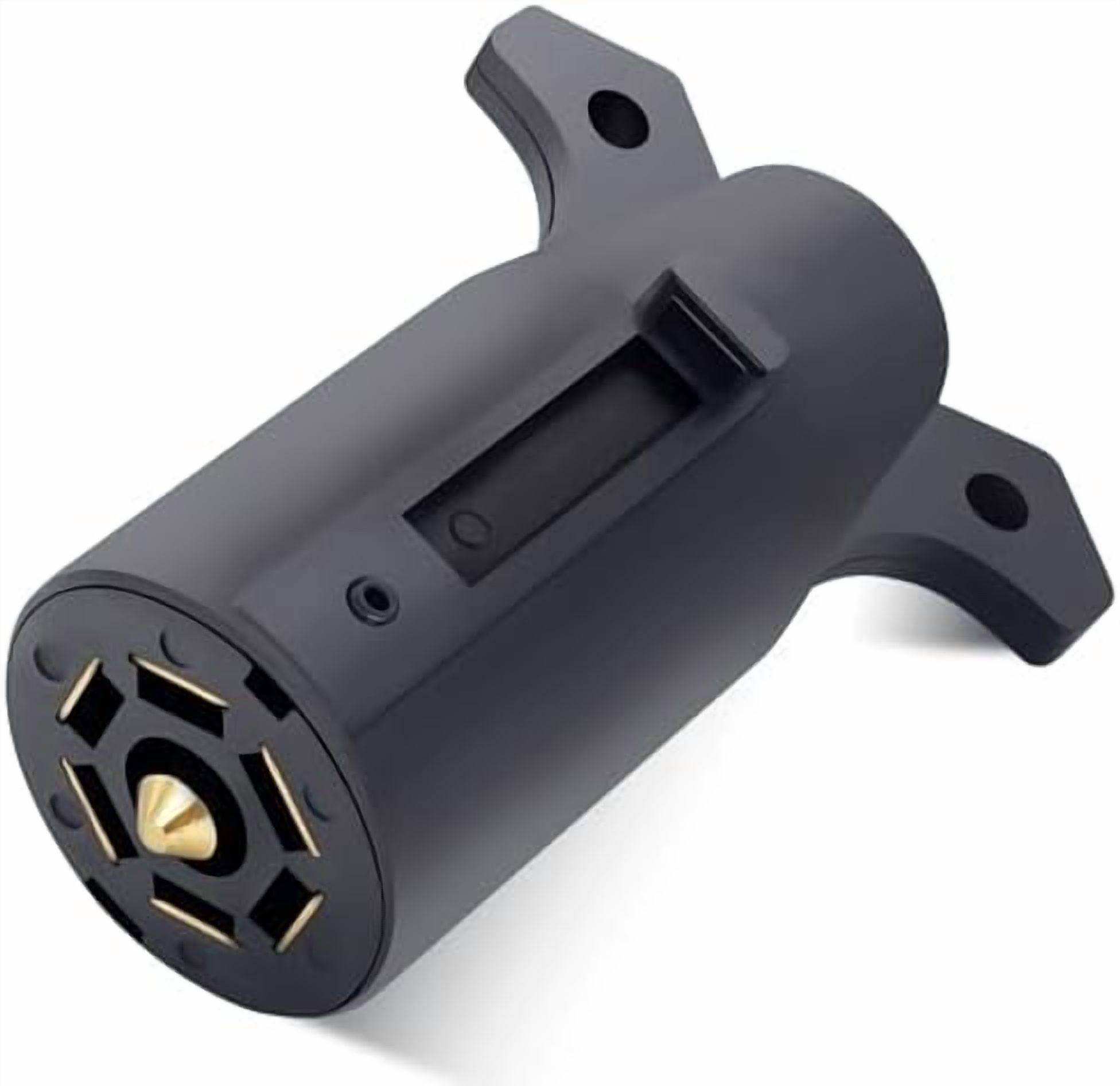 Valonic 7-Pin Trailer Plug Connector - Blade Style Wiring Harness For RV, Bike, Utility Trailers