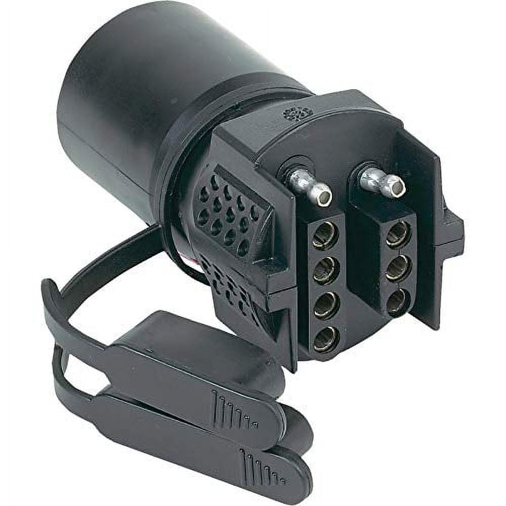 Trailer Plug Adapters 7 Pin to 4 and 5 Flat Blade Trailer Connector for