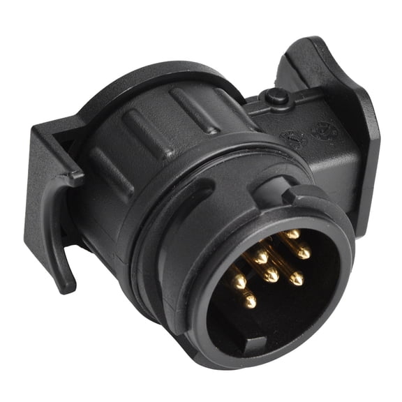 Trailer Plug Converter, 13 To 7 Pin, Easy Installation, Compatible With RVs Commercial Trailers