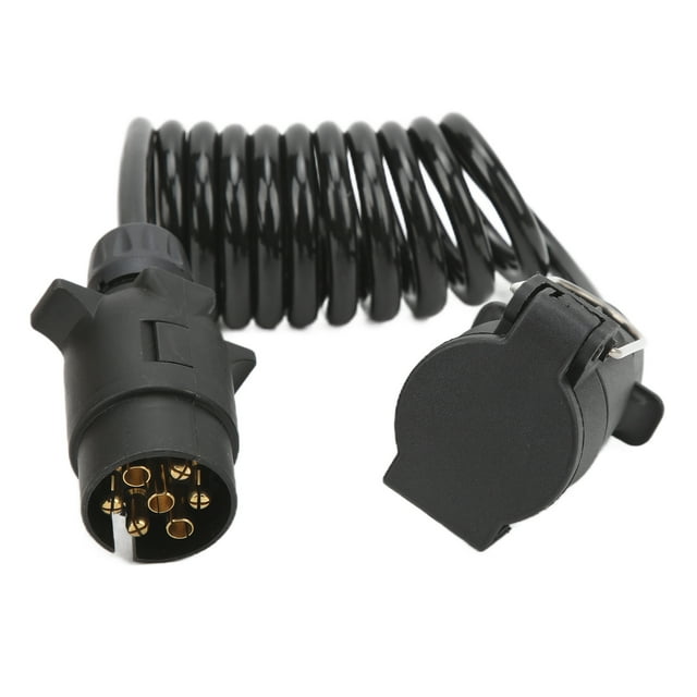 Trailer Plug Extension Cord Connector Power Supply Wire Plug 2 Meters 7