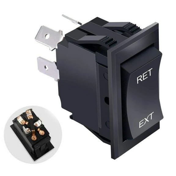 Trailer Power Switch Replacement for RV and Trailer Applications with DPDT Design