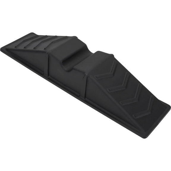 Speedway Motors Trailer Quick Jack for Flat Tire Changes, 27 x 7 x 4.5 Inch Low Profile Design with No-Slip Traction Strips, Fits Single-Axle Trailers up to 5,000 lbs