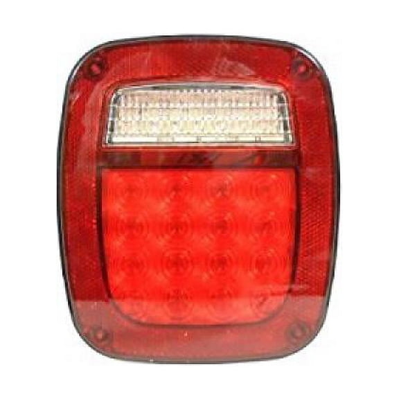 Trailer RV Truck LED Brake Light and Turn Signal with Reverse RV Back Up Light (38 L.E.D.)