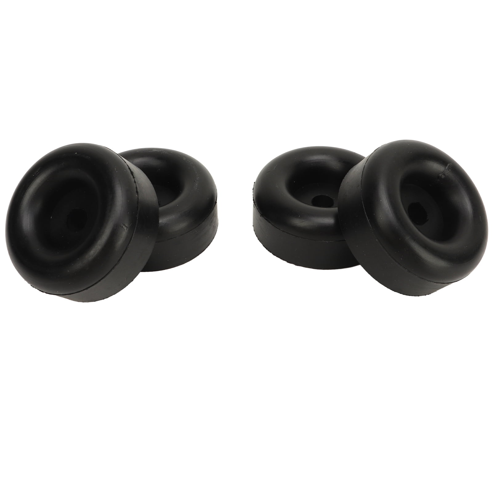 Trailer Ramp Door Bumper, Round Rubber Bump Stops 1in Thickness Height 2.5inch Diameter Cushion