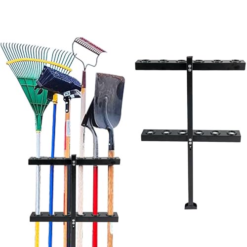 Trailer Shovel Holder for Truck, Landscape Hand Storage Tool Rack with