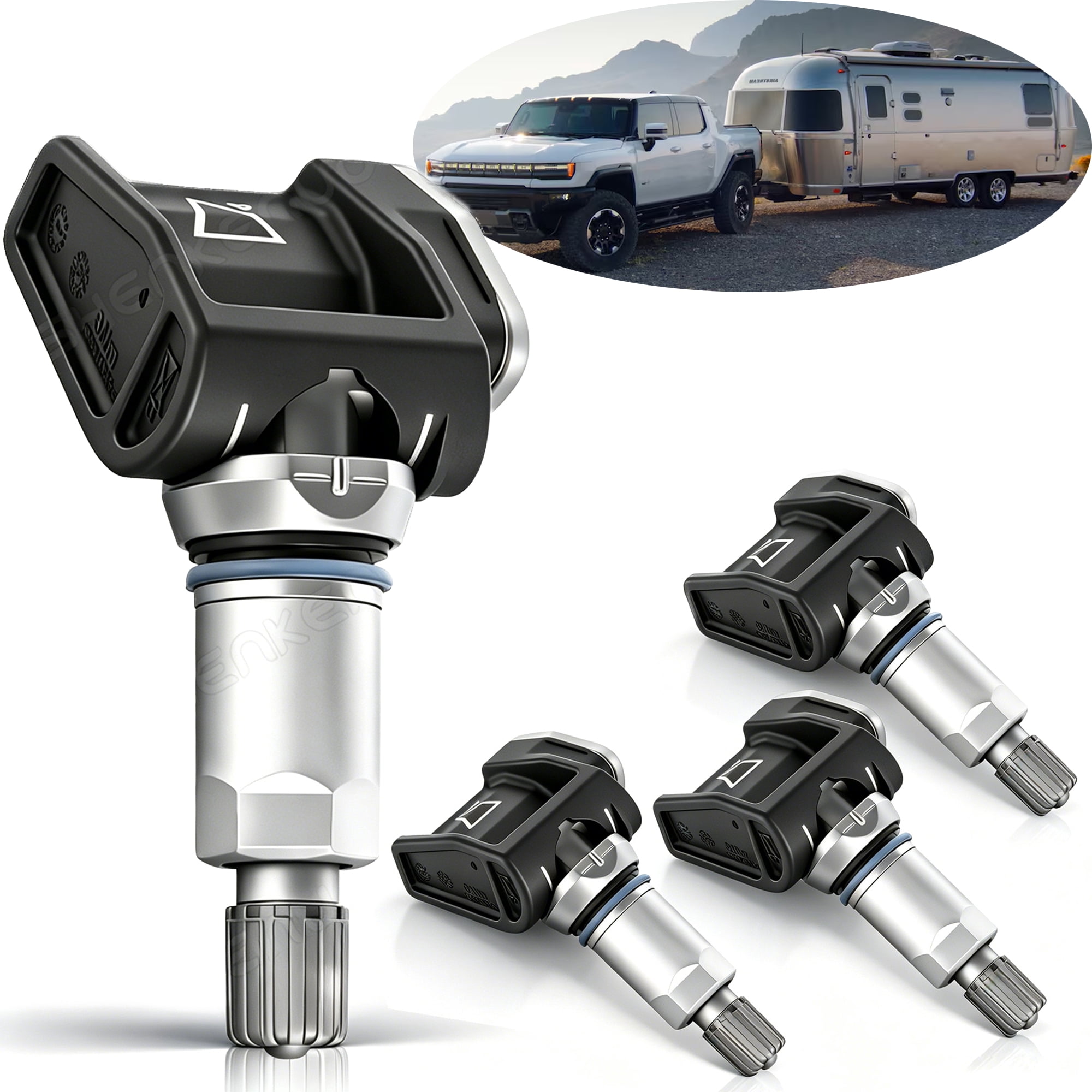 Hunmmer Rims Trailer TPMS Tire Pressure Sensor 13545366 for GMC Hummer EV Pickup ...