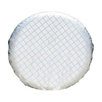 Trailer Tires Tire Covers for Rv Wheel 2 Pack Silvers Sun Protectors for Motorhome Boating Trailer Van