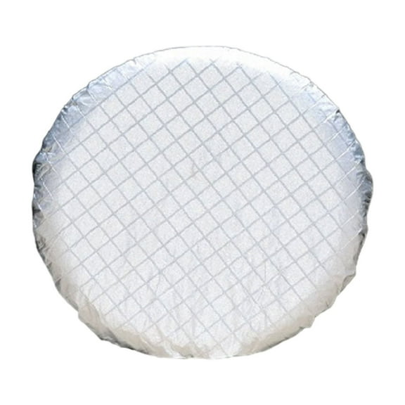 Trailer Tires Tire Covers for Rv Wheel 2 Pack Silvers Sun Protectors for Motorhome Boating Trailer Van