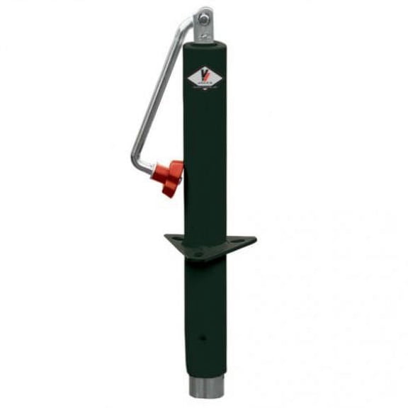 Trailer Top Wind Jack with Zerk Fitting A-Frame 3 Hole Flange - 2 000 lb.