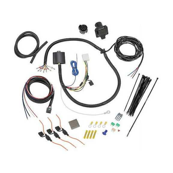 Trailer Tow Harness - Compatible with 2014 - 2019 Toyota Highlander 2015 2016 2017 2018