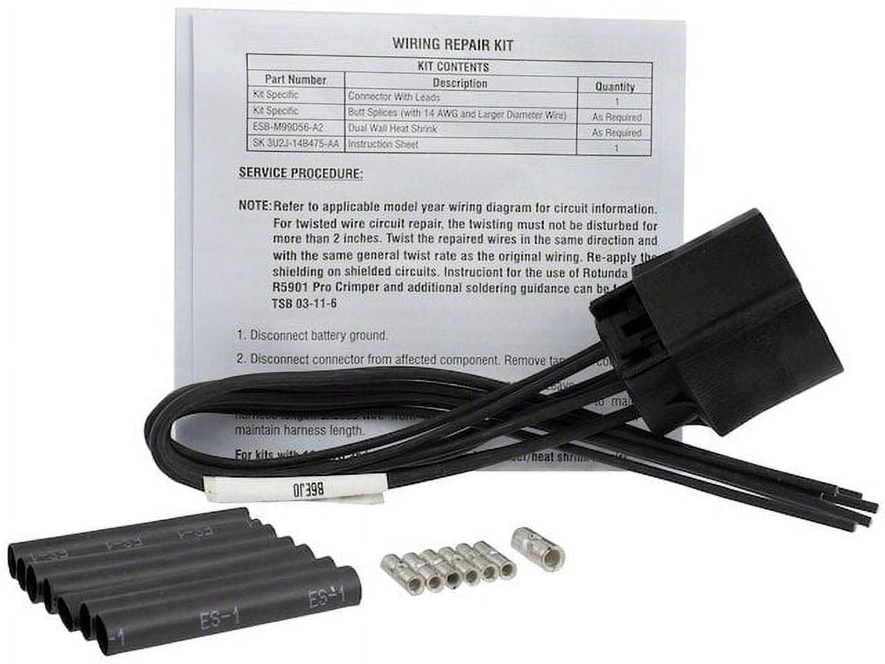 Trailer Tow Harness Connector Compatible with 2022 2023 Ford