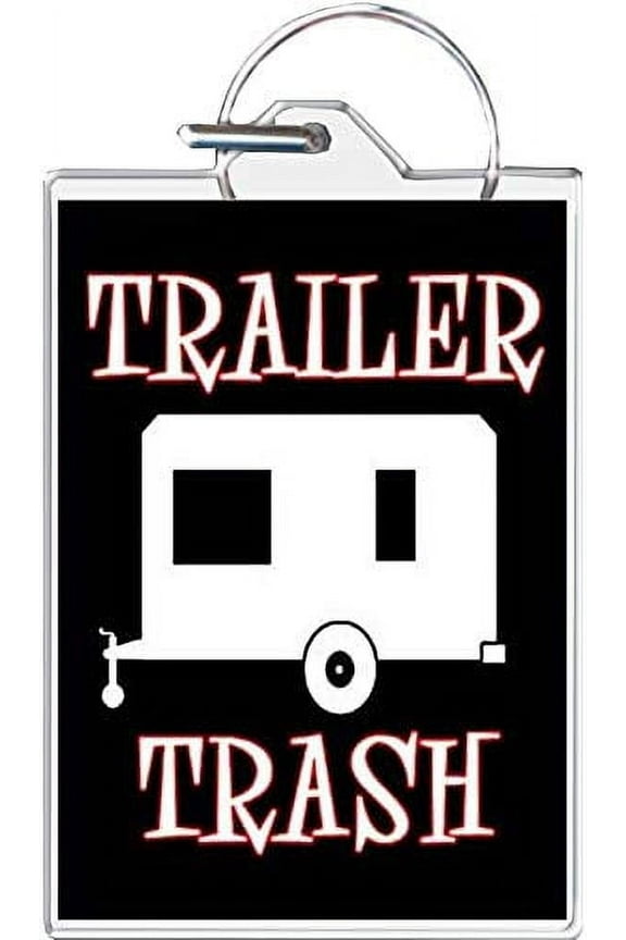 Trailer Trash Keychain