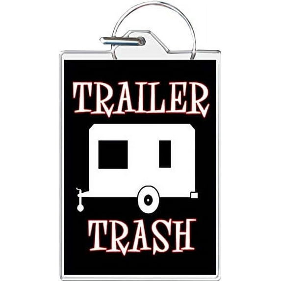 Trailer Trash Keychain