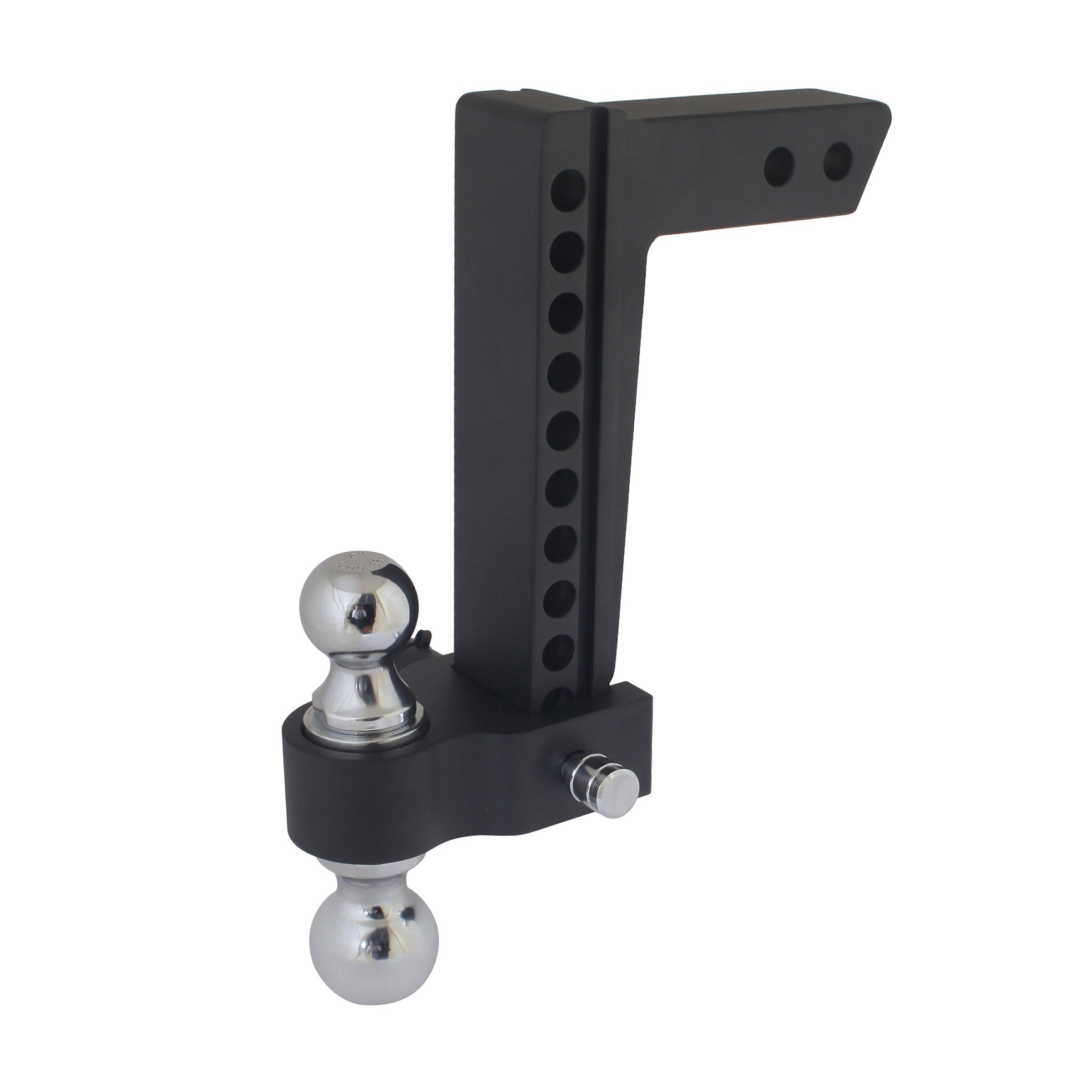 Trailer Valet Blackout 10,000 lbs Capacity Adjustable Drop Hitch with 0