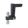 thumbnail image 1 of Trailer Valet Blackout 8in Adjustable Drop Hitch Ball Mount Class III 2 in Receiver, 10000 lbs, 1 of 8