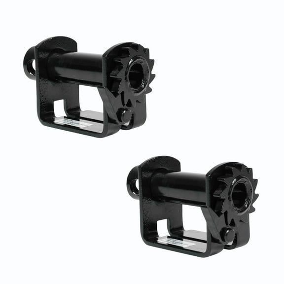 Trailer Winch - Low Profile Sliding Double L Style (2 Pack)