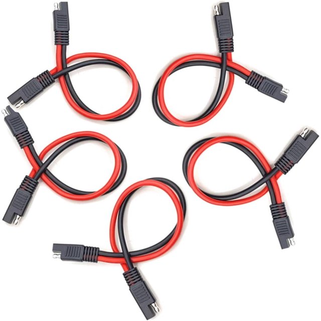 Trailer Wire Extension 4Way 4 Pin Plug, 4 Wire 4Flat Connector with