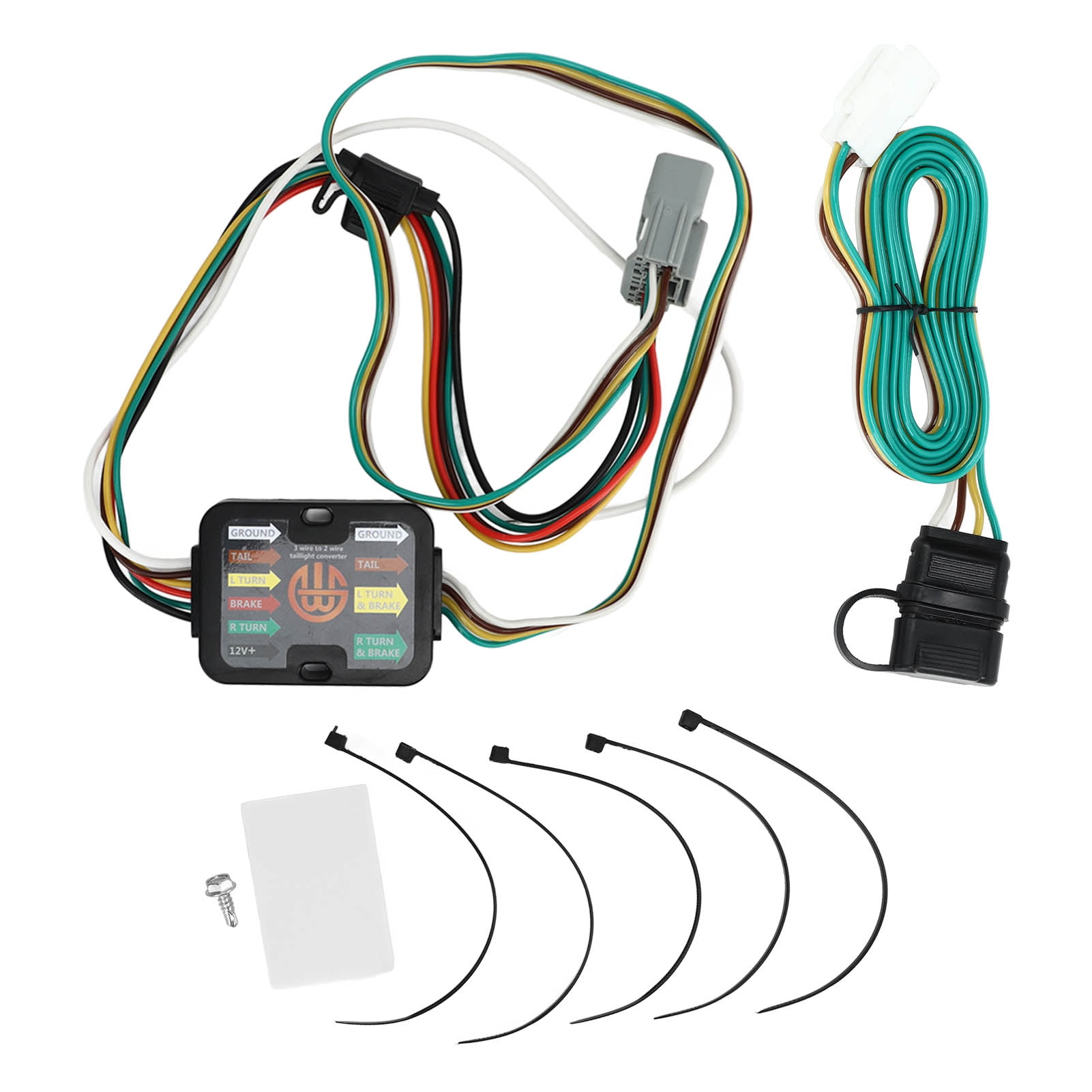 Curt Manufacturing 55354 Vehicle-Side Custom 4-Pin Trailer Wiring - View #2