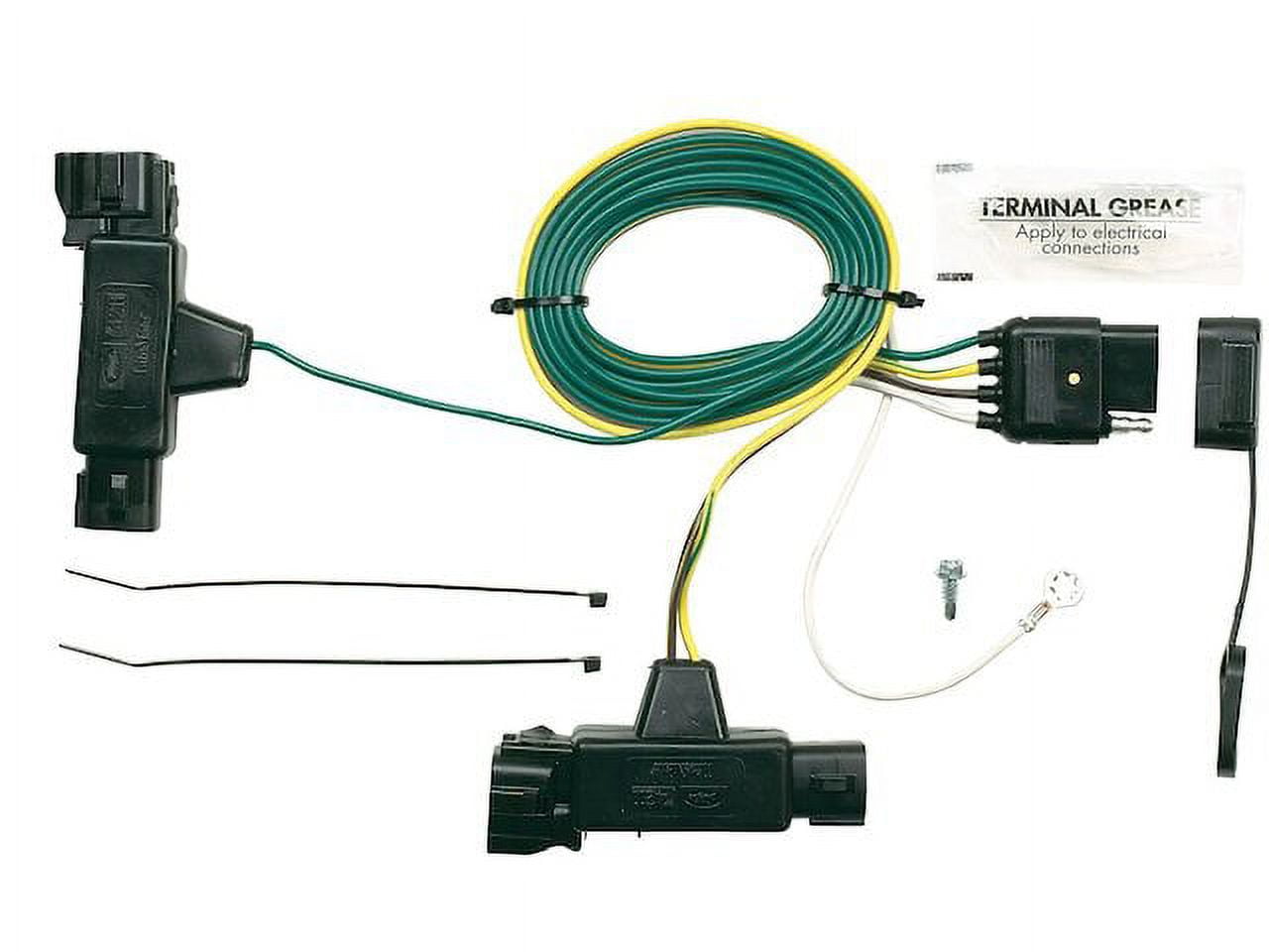 MECMO 10-Foot 7-Pin Trailer Wiring Harness Extension For Dodge 1995-2009 Ram 1500 2500 3500, 1995-2010 Dodge Dakota, 2010-2011 Ram Dakota For 5th Wheel Or Gooseneck In Bed Connection 7-Pole Connector - Foto 4