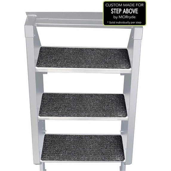 Trailersphere RUM197 19 x 7 in. RugUP Entry Step Rug for MORryde Step Above