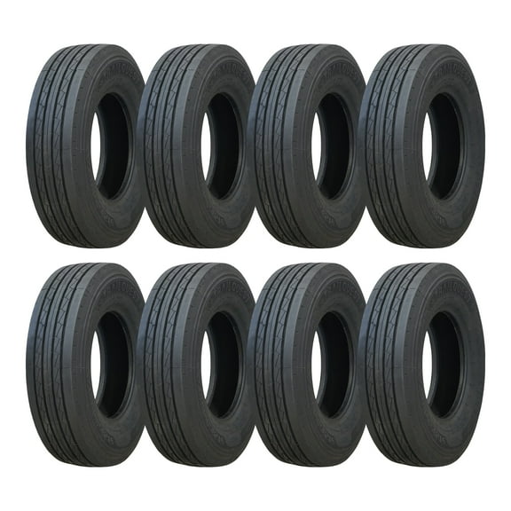 Trailfinder 215/75R17.5 18 Ply Trailer Tire, Set (8)