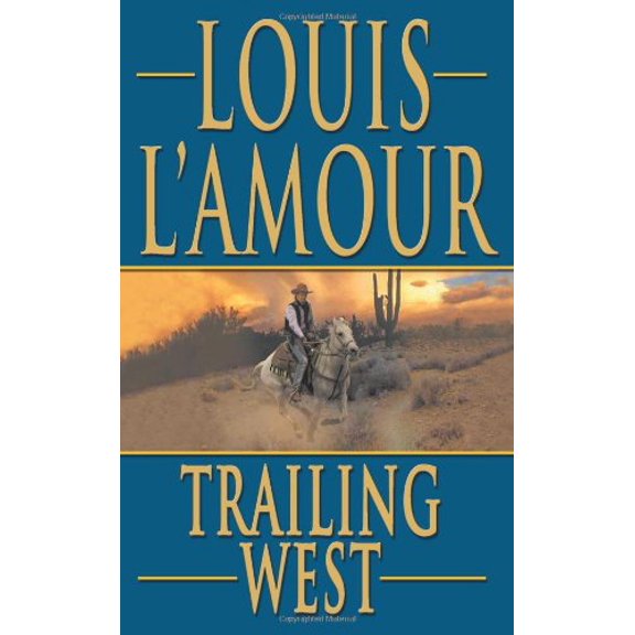 Pre-Owned Trailing West (Leisure Historical Fiction) Paperback