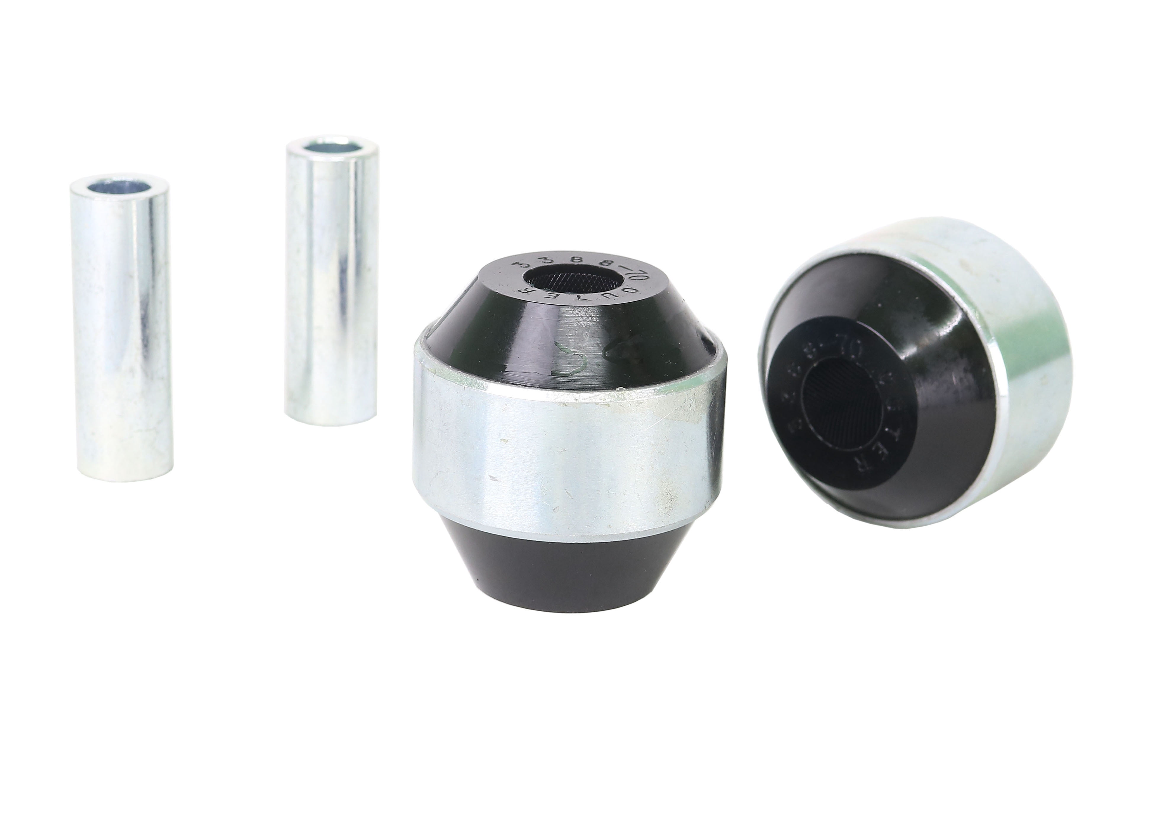 Trailing arm - lower front bushing Fits select: 2005-2007 SUBARU LEGACY OUTBACK 2.5I, 2008-2009 SUBARU OUTBACK 2.5I