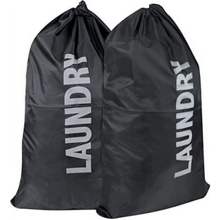 Travel Laundry bags, 2 Pack Dirty Laundry Travel Bag, Quatish Foldable  Dirty Clothes Bag for Traveling, Washable and Small Laundry Bag with  Handles