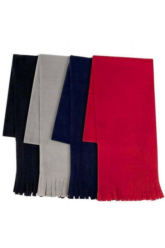 Trailmaker, 100 Scarves | Fall and Winter Scarves Bulk for Women, Men, Kids, Weddings, Charity, | Wholesale Polyester Scarves in Bulk