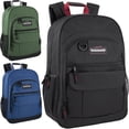 thumbnail image 1 of Trailmaker 24 Pack Multipocketed, Rubber Grip Handle 18 Inch Backpacks, Padded Shoulder Straps for Travel, Commute, 1 of 8