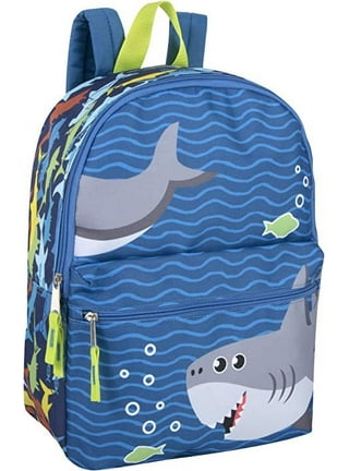 Shark Shape Backpack S Grey