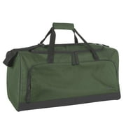 24 Inch 55 Liter Weekender Overnight Duffel Shoulder Bag for Men, Women, Teens, Gym, Travel, Sports and Recreation in Hu