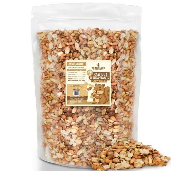 Trailmark Naturals - 20 Pound Out of shell Raw Peanuts