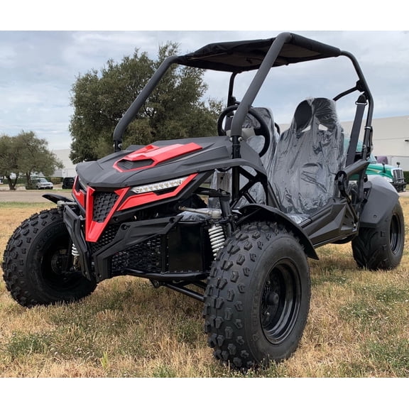 Trailmaster Cheetah 200E Off Road UTV / Go Kart / Fuel Injected, Upgraded Rear End Suspension, Body Kit to keep you drier, Disk Brakes