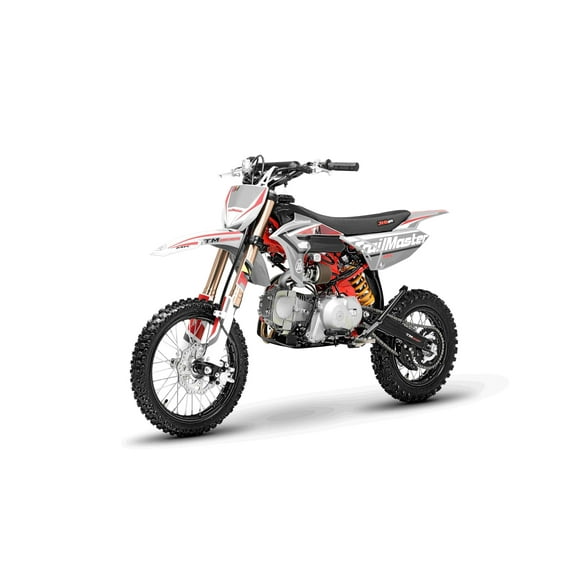 Trailmaster JHL Pro Series TM MK125 Dirt Bike Electric Start, Extended Frame, 14 inch Front tire, 29.5 seat Height Manual Trans
