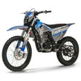 thumbnail image 1 of Trailmaster JHL Pro Series TM MX250 Dirt Bike Electric Start, Extended Frame, 21 inch Front tire, 35.4" seat Height Manual Trans (Blue), 1 of 9