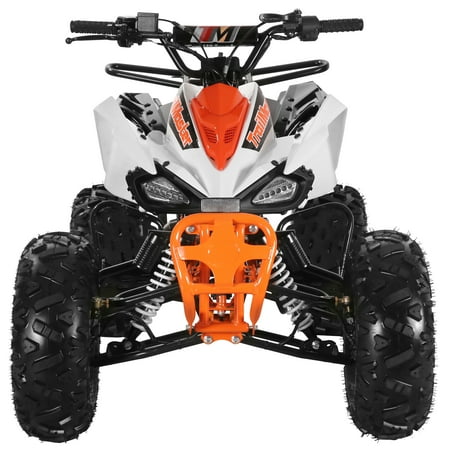 Trailmaster K125, 8" Wheel ,Sports style ATV, Automatic Trans, Reverse, Color Matched suspension, Front and Rear Brakes, Throttle Control