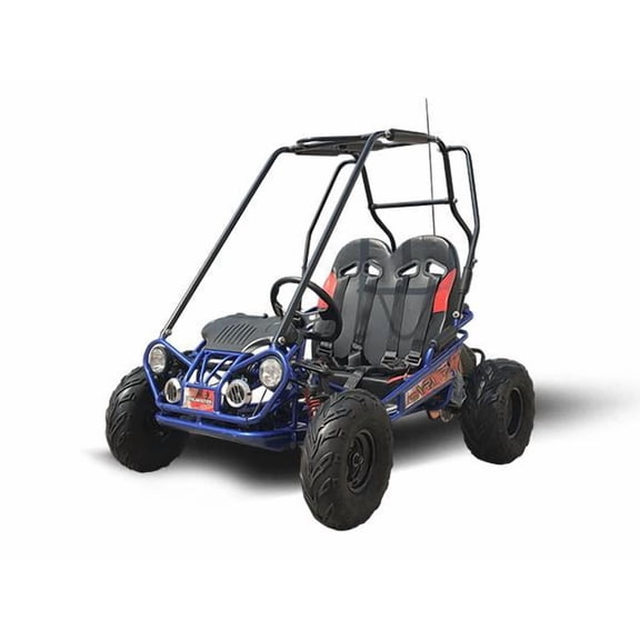 Trailmaster Mini XRX/R+ Go Kart with Reverse Top of The line. Age up to 10 Years Old Pedals and Seats Adjust. with Assembled Version Now! (Pre-Assembled, Red)
