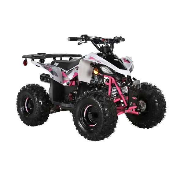 Trailmaster R125 ATV, 120cc, Race Inspired, Automatic Trans with reverse, Electric Start, LED Head lIghts, Color Matched Suspension, Speed limiter