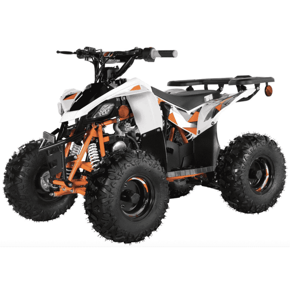 Trailmaster R125 ATV, 120cc, Race Inspired, Automatic Trans with reverse, Electric Start, LED Head lIghts, Color Matched Suspension, Speed limiter