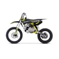 thumbnail image 1 of Trailmaster TM24 Dirt Bike 125cc 17 Inch Front Tire, 32.7 Inch seat Height semi-auto 4 Speed (Green), 1 of 8