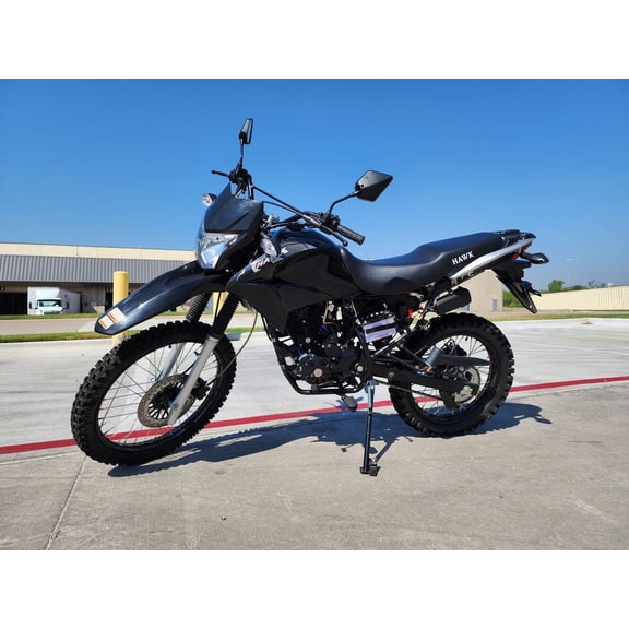 Trailmaster TM31X PRO 250 Dirt Bike, 223cc 4-Stroke Engine, 34.6" Seat Height, LED Headlight, Tail Lights, Turn Signals, Side View Mirrors, 5-Speed Manual, Digital Dashboard, (Orange)