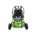 thumbnail image 1 of Trailmaster Ultra Mini XRX+ Go Kart Buggy, High Back Seats, Adjustable for Younger Riders, Throttle Limiter and Kill Remote. (Plus, Green), 1 of 1