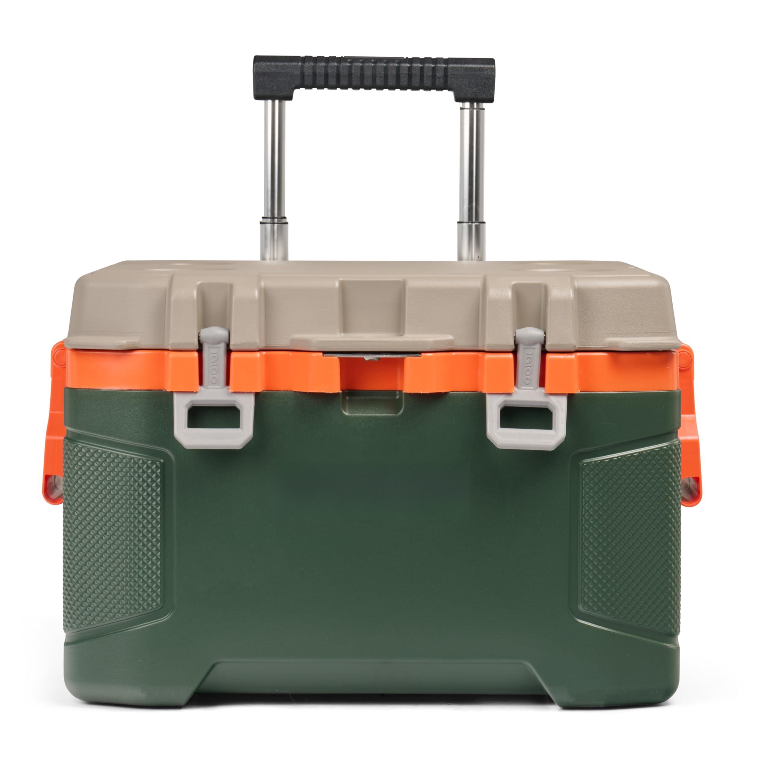Trailmate 52qt Wheeled Cooler  Insulated Hard Shell Ice Chest Sportsman
