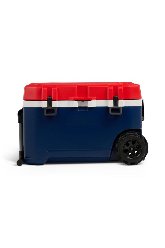 Trailmate 75qt Wheeled Cooler Insulated Hard Shell Ice Chest Americana