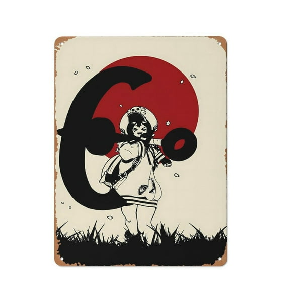 Trails Of Cold Steel Figure Poster Metal Tin Logo Fun Cat, Retro Vintage Poster Love Cooking Poster, Kitchen Tin Painting, Wall Decoration Caf É Bar Bedroom Restaurant Logo