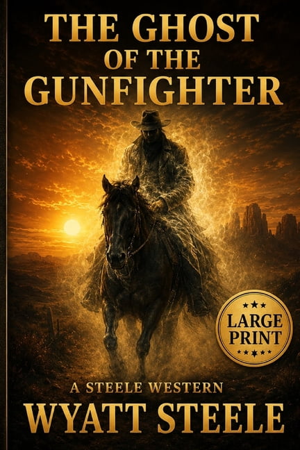 Trails of the Gunfighter - Large Print The Ghost of the Gunfighter - LARGE PRINT WESTERN, Book 18, (Paperback)